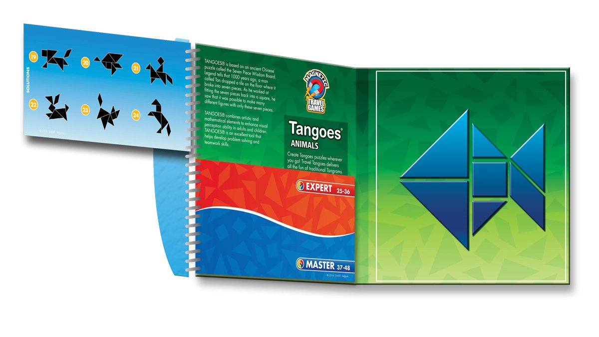 Tangoes Animals Magnetic Travel Game for Ages 6+