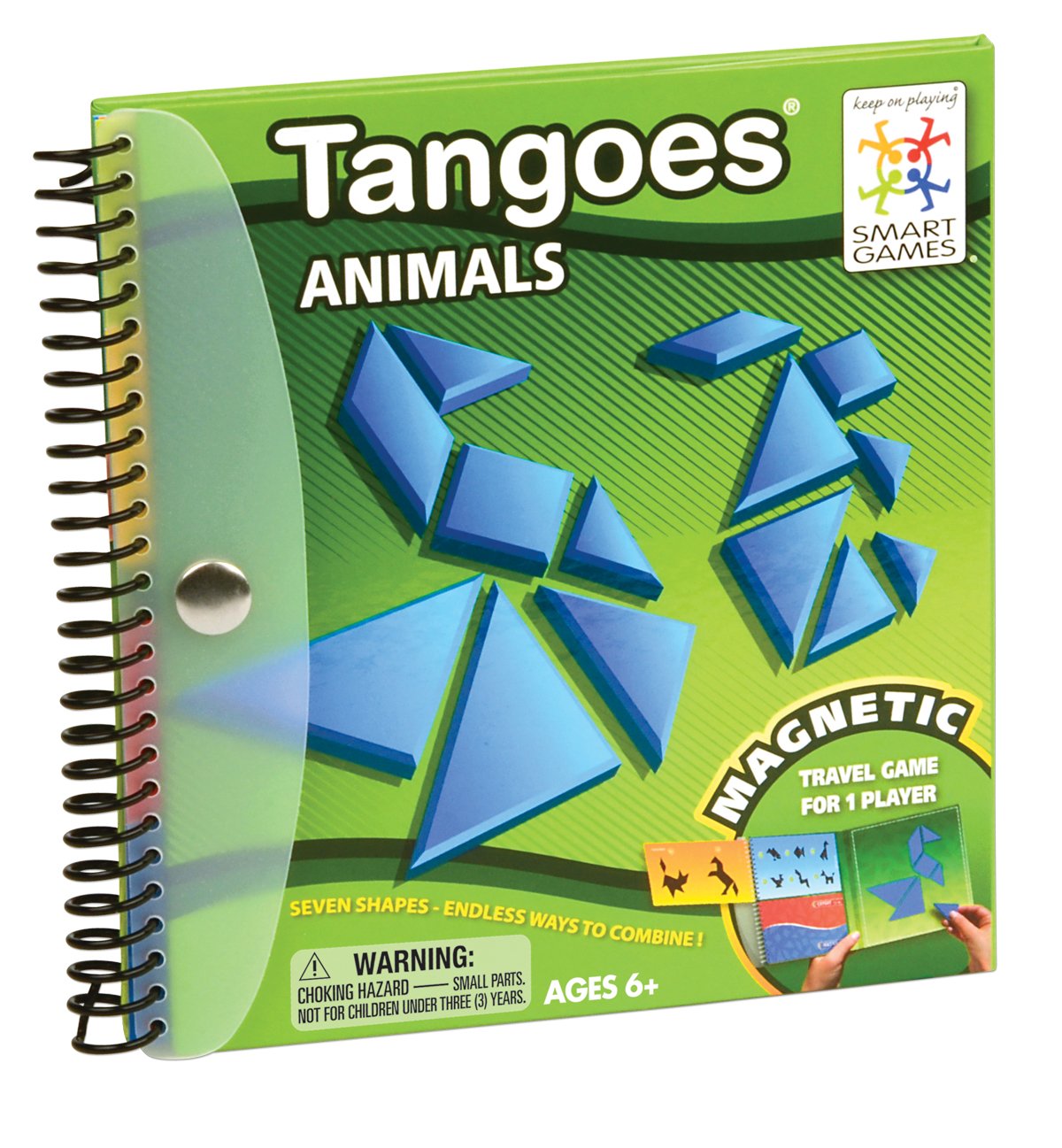 Tangoes Animals Magnetic Travel Game for Ages 6+