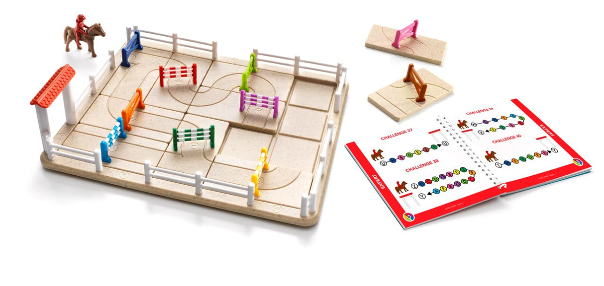 Horse Academy Path-Building Game with 80 Challenges for Ages 7+