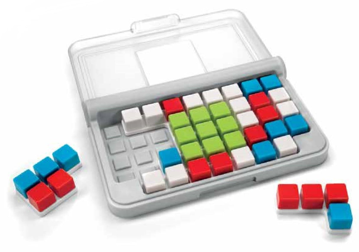 IQ Focus Cognitive Skill-Building Travel Game with Portable Case featuring 120 Challenges for Ages 8+