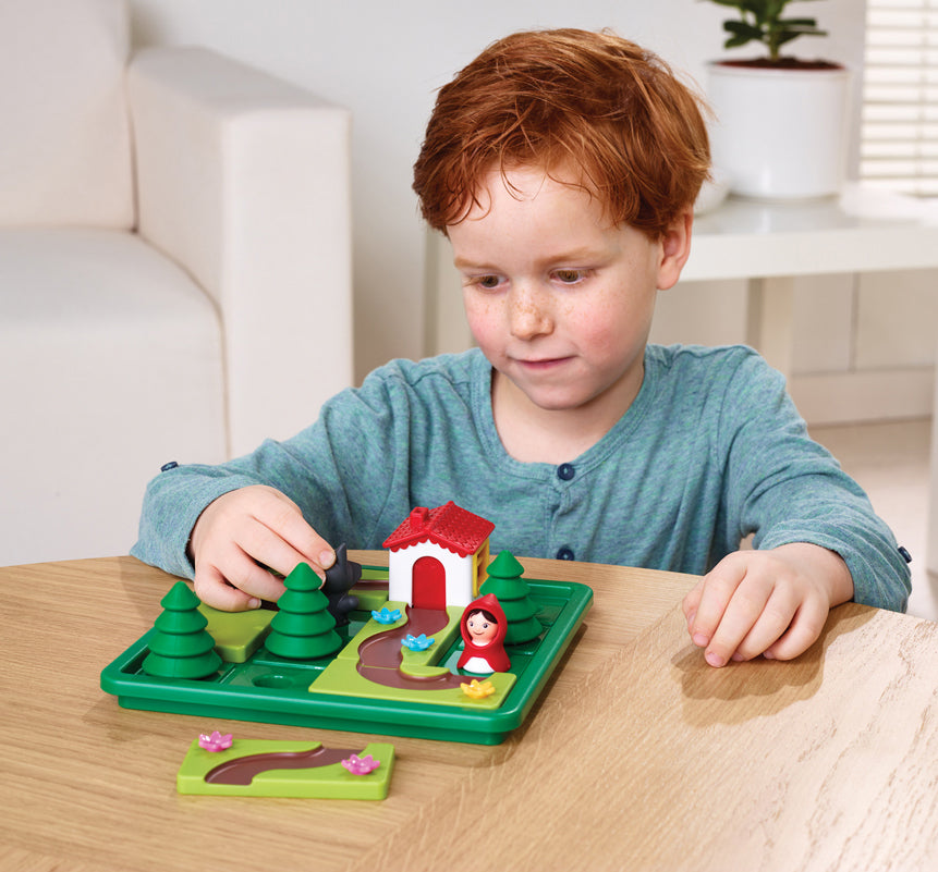 Little Red Riding Hood Preschool Puzzle Game for Ages 4+