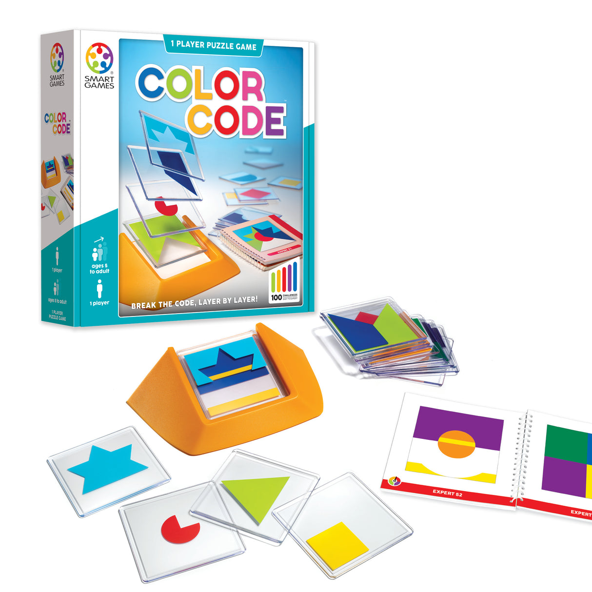 Color Code Skill-Building Puzzle Game Ages 5+