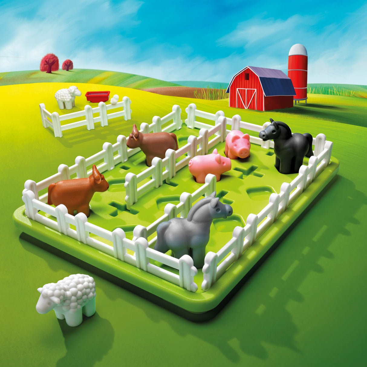 Smart Farmer Puzzle Game for Ages 4+