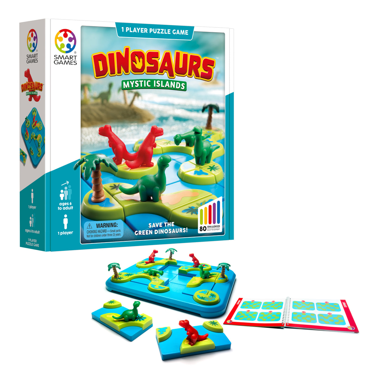 Dinosaurs Mystic Islands Puzzle Game Ages 7+