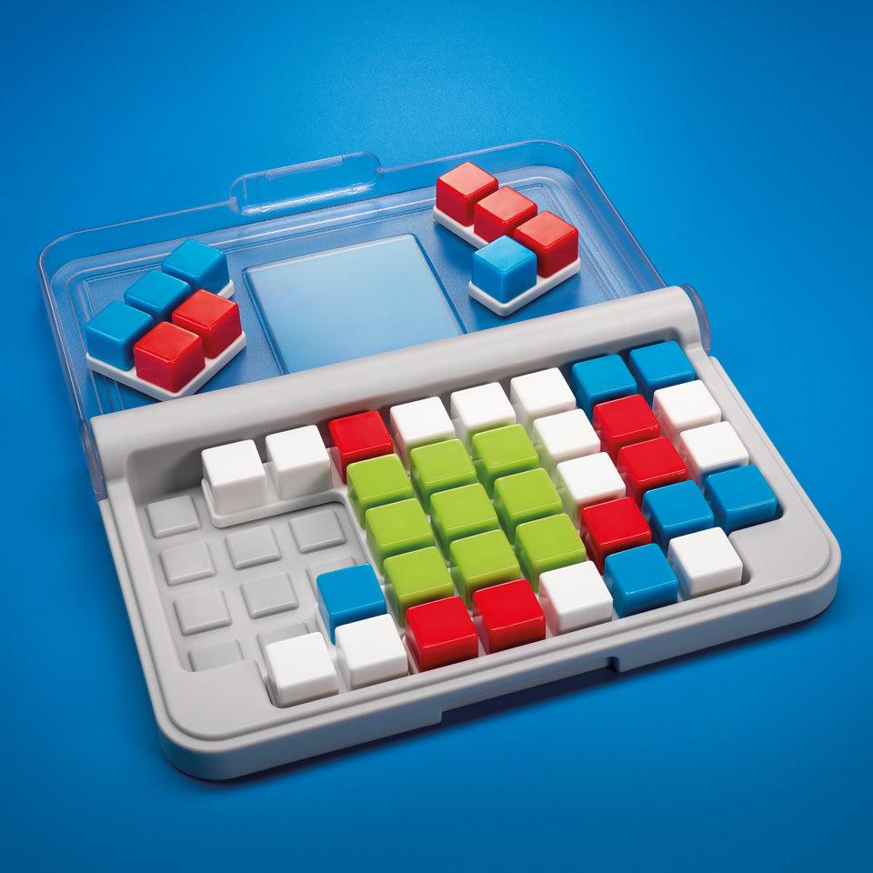 IQ Focus Cognitive Skill-Building Travel Game with Portable Case featuring 120 Challenges for Ages 8+