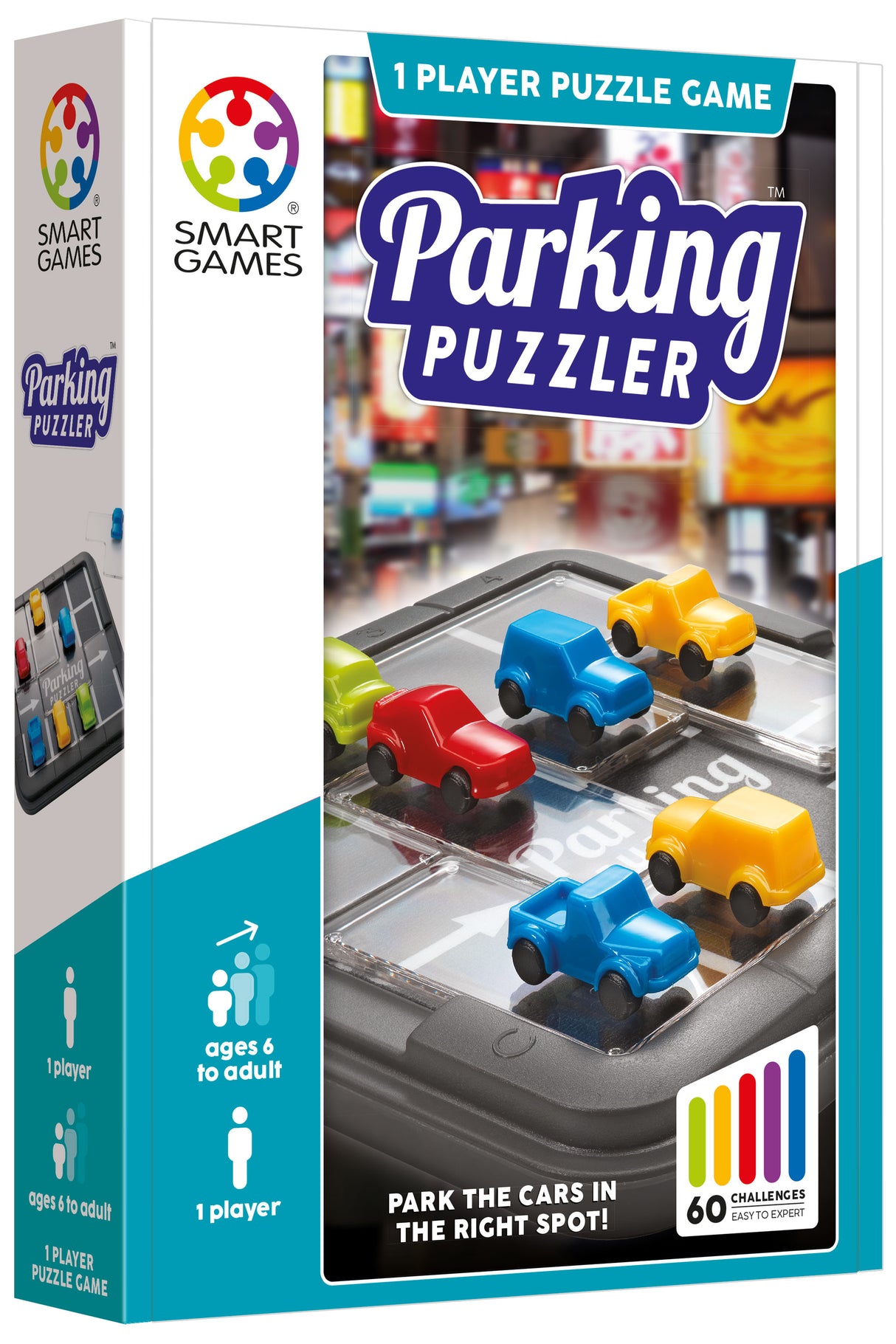 Parking Puzzler Travel Game 60 Challenges Ages 7+
