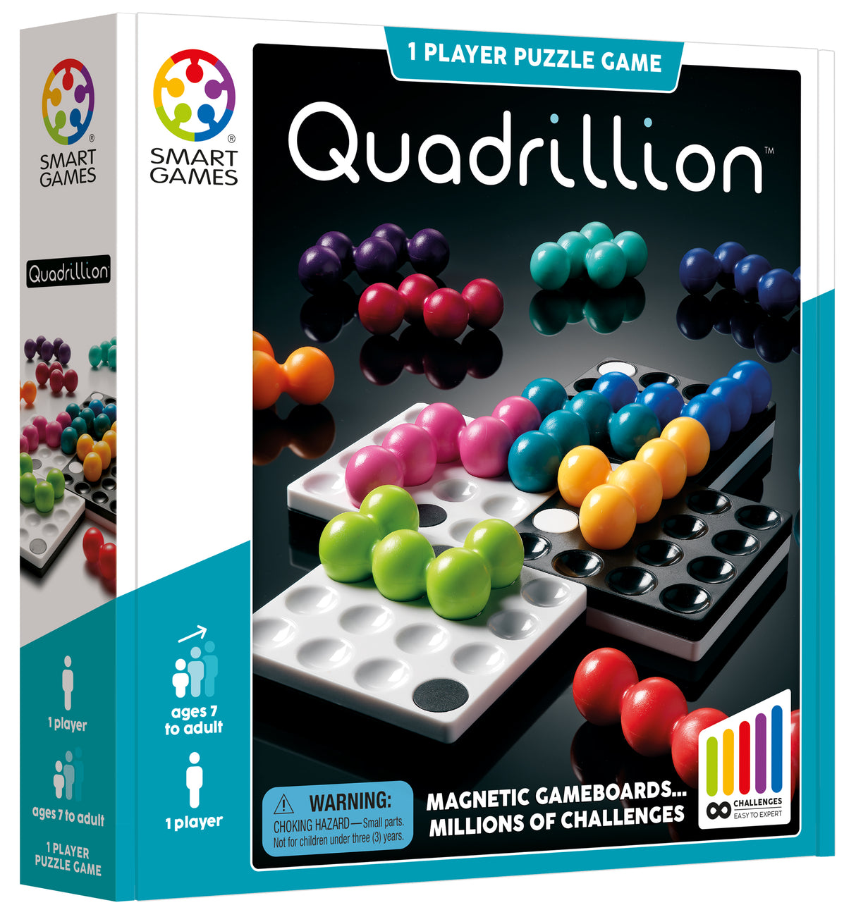 Quadrillion Magnetic Puzzle Game for Ages 7+