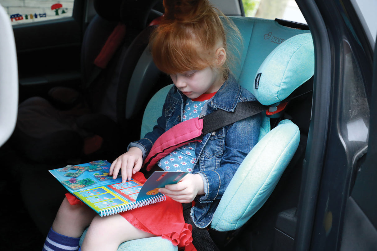 Coral Reef Magnetic Travel Game in Metal Box with 48 Challenges for Ages 4+