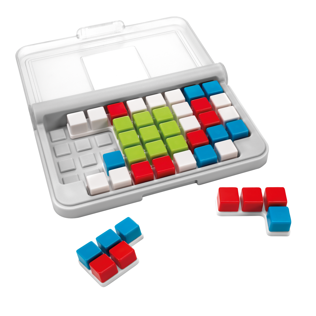 IQ Focus Cognitive Skill-Building Travel Game with Portable Case featuring 120 Challenges for Ages 8+